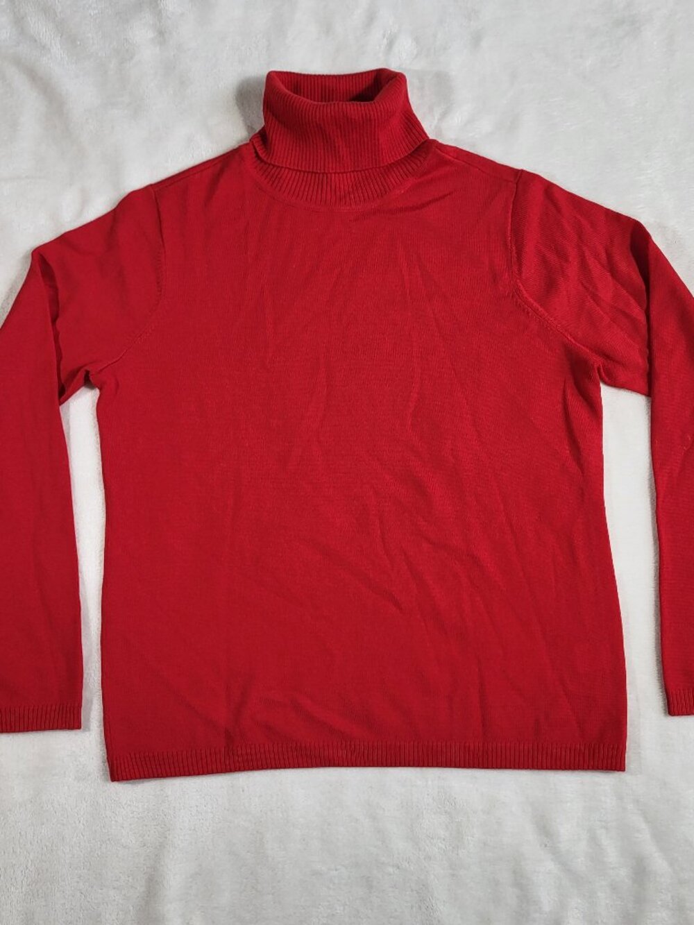 PENDLETON WOMEN'S MERINO WOOL TURTLENECK SWEATER - M